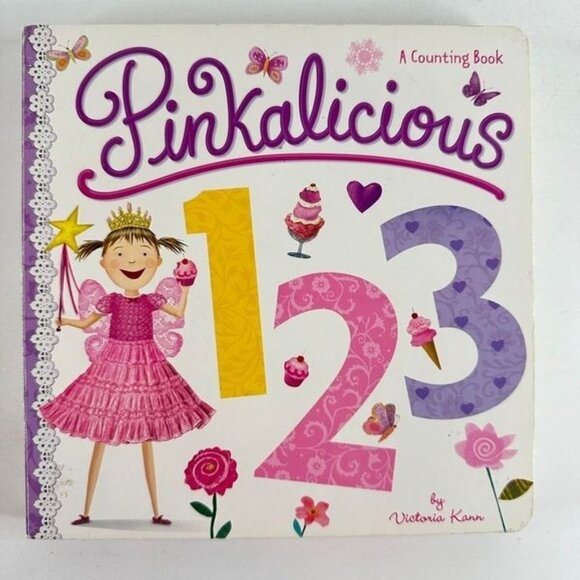 Other - 2/$6 Pinkalicious 123 A Counting Book by Victoria Cann (Board Book)